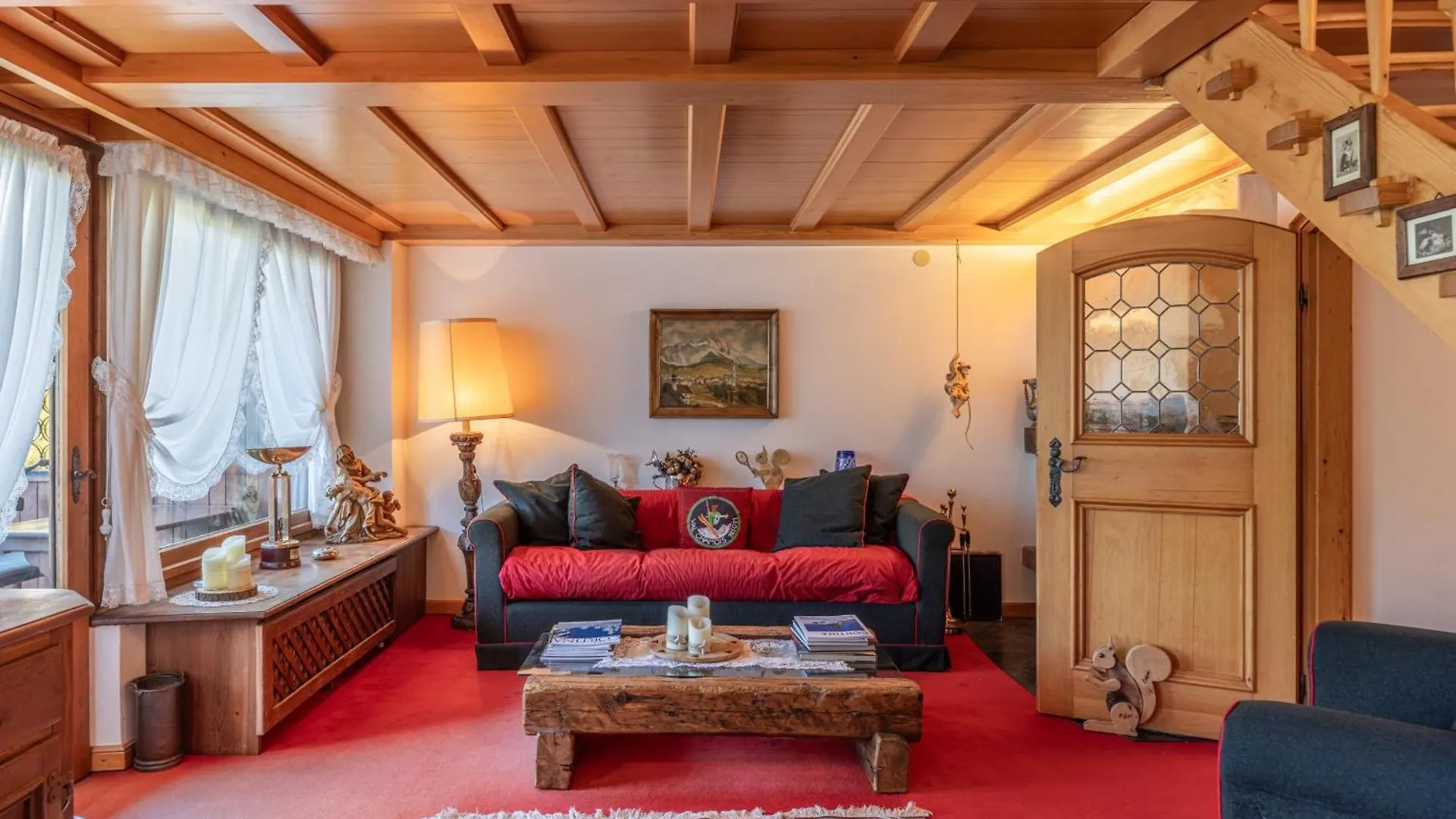 Lägenhet Casa Benedeta, Confortevole E Panoramica Cortina dʼAmpezzo
