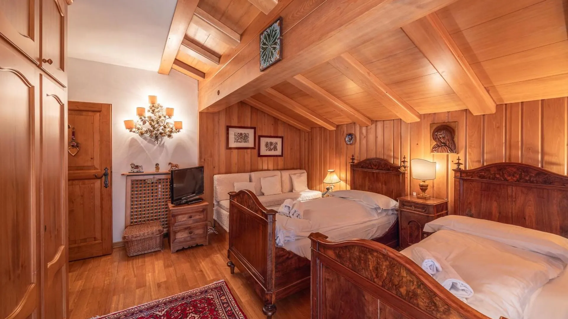 Lägenhet Casa Benedeta, Confortevole E Panoramica Cortina dʼAmpezzo